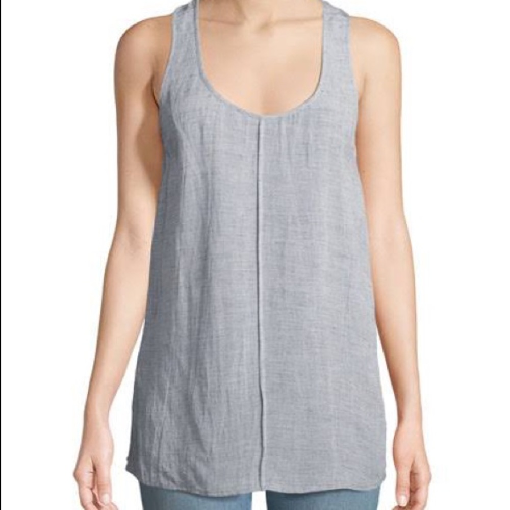 J Brand Small Pepper Indy Scoop Racer Back Tank New